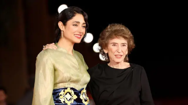 آذر نفیسی و گلشیفته فراهانی