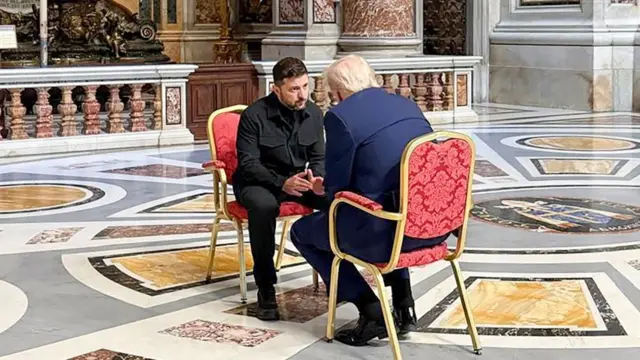 Zelensky na Trump
