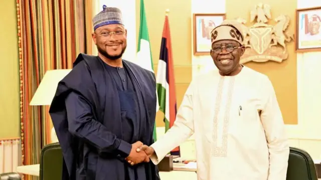 Tinubu da gwamnan Zamfara