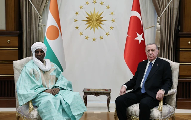 Firaiministan Nijar, Ali Mahamane Zeine da shugaban Turkiyya Raceb Tayyib Erdogan