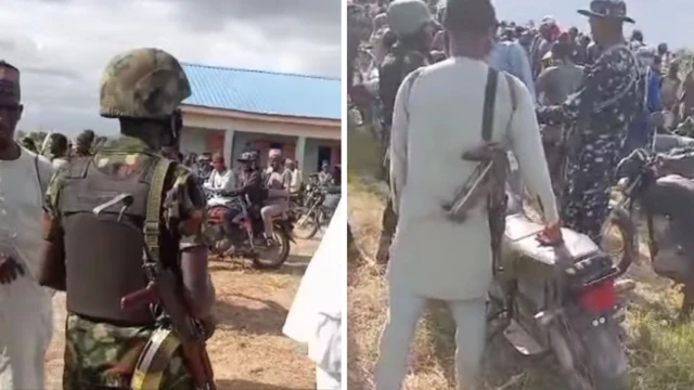 Snapshots from di viral video