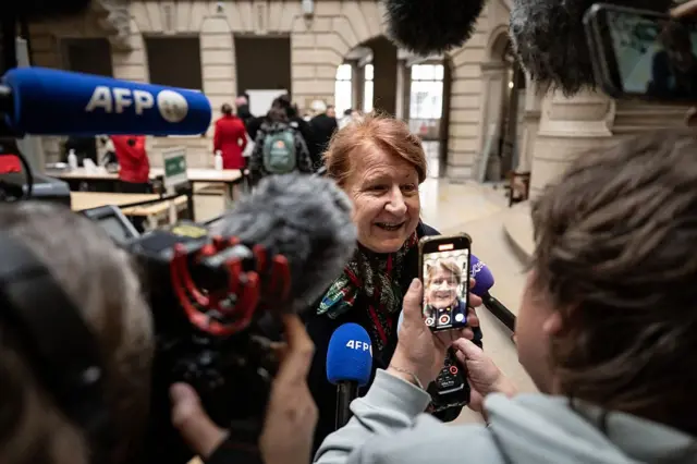 Дельфін Циглер, дочка однієї із жертв анестезіолога