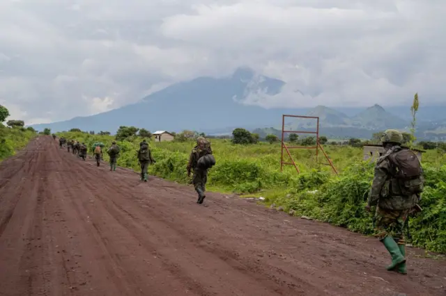 Abarwanyi ba M23 i Kibumba mu kwezi kwa cumi na kabiri 2023