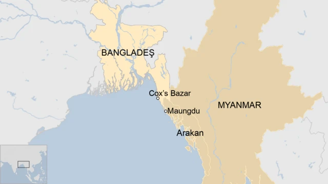 Myanmar, Bangladeş