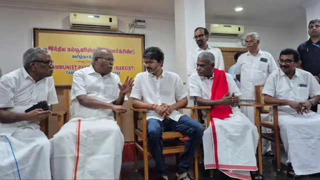 ஆளுநர், தவெக, விஜய், இடதுசாரி கட்சிகள் 