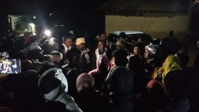 புனியா பாய் சாஹு இரண்டு ஆண்டுகளுக்கு முன்பு கிறிஸ்தவ மதத்திற்கு மாறினார்.