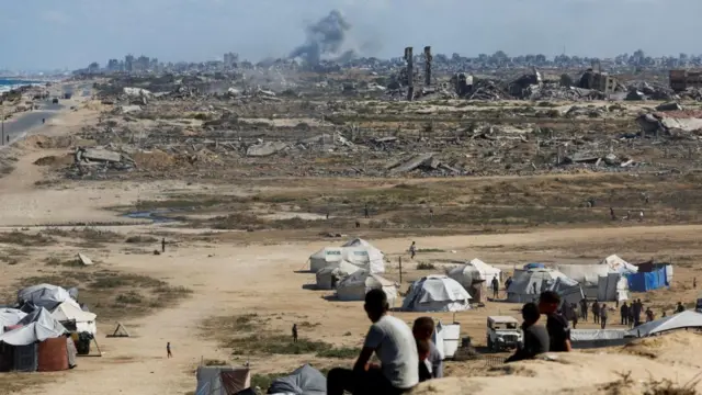 Moshi ukiongezeka kufuatia milipuko katika mji wa Gaza siku ya Jumapili