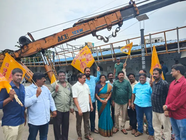 టీడీపీ నేతల ఆందోళన