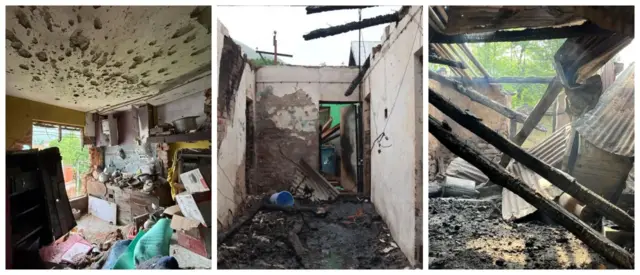 নিয়ন্ত্রণ রেখার দুই প্রান্তেই ঘরবাড়ি ভেঙ্গেছে সাধারণ মানুষের