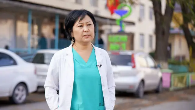 Жибек Өмүрзакова, №3 үй-бүлөлүк медициналык борбордун акушер-гинекологу 