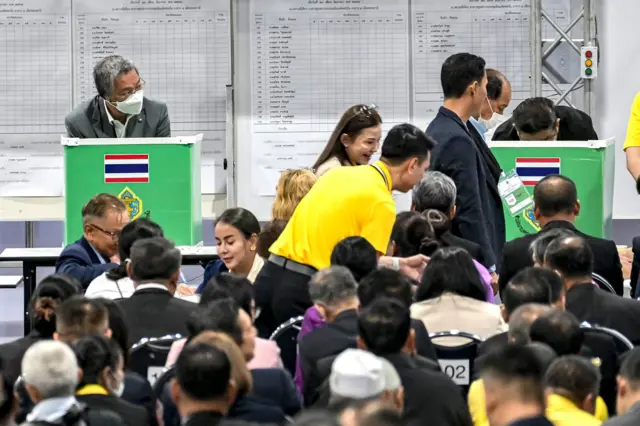 บรรยากาาศการเลือก สว. ระดับประเทศ เมื่อ 26 มิ.ย. 2567 ที่เมืองทองธานี