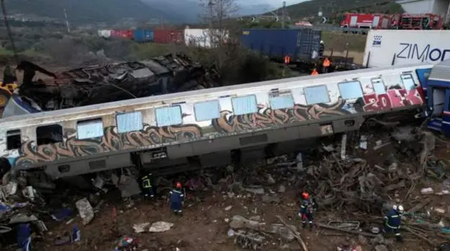 Greece train accident