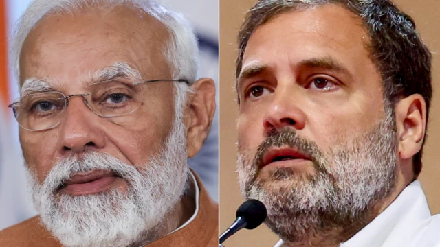 नरेंद्र मोदी आणि राहुल गांधी