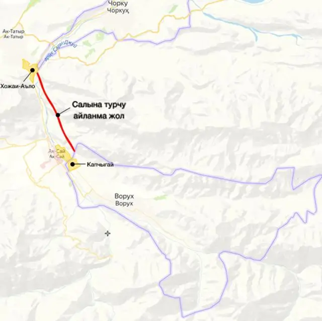 Хожаи-Аъло-Ворух альтернативдик унаа жолу