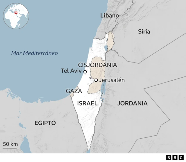 Mapa de Medio Oriente