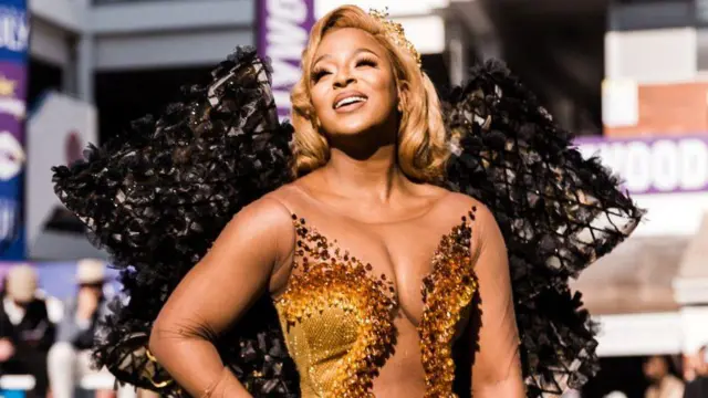 Local celebrities attend di Durban July event