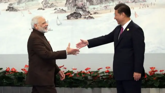 నరేంద్ర మోదీ, షీ జిన్పింగ్