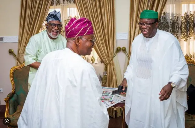 Gboyega Oyetola, Rotimi Akeredolu àti Kayode Fayemi