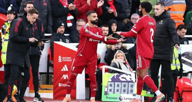 Muhammed Salah, Afrika Uluslar Kupası öncesi Liverpool formasıyla çıktığı son maçta ilk yarıda Joe Gomez'in yerine oyuna girmişti