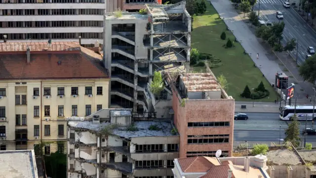 El antiguo Ministerio de Defensa.