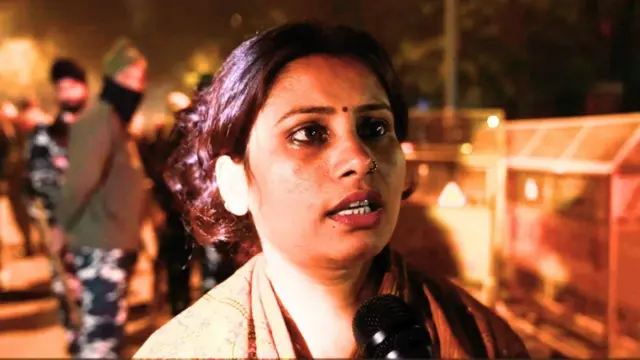 भगदड़ में अपनी ननद को खोने वाली सीमा