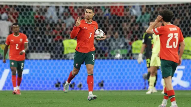 كريستيانو رونالدو قاد منتخب بلاده إلى الفوز بدوري أمم أمم أوروبا 2025
