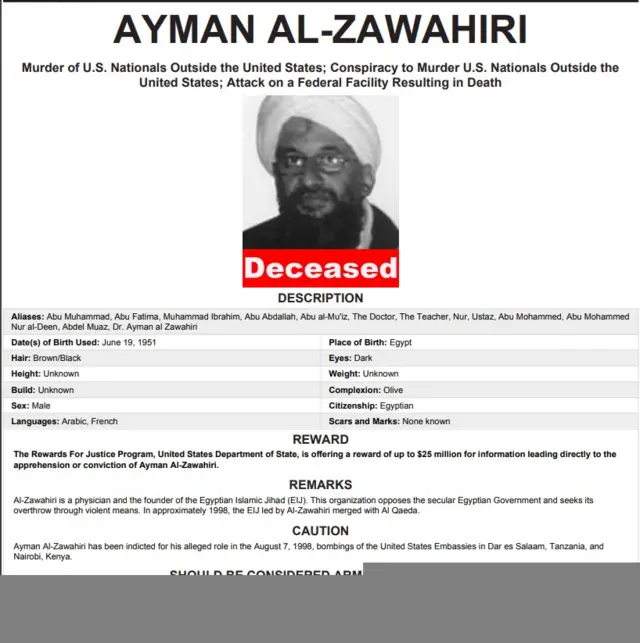 Aworan ti FBI fi sita nipa al-Zahawiri
