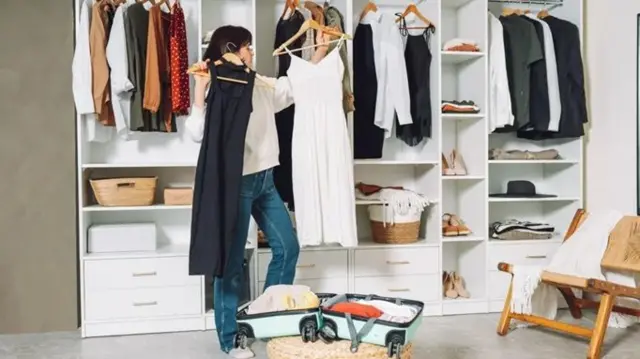 Packing your bag or laying your clothes out the night before work can help reduce mental clutter