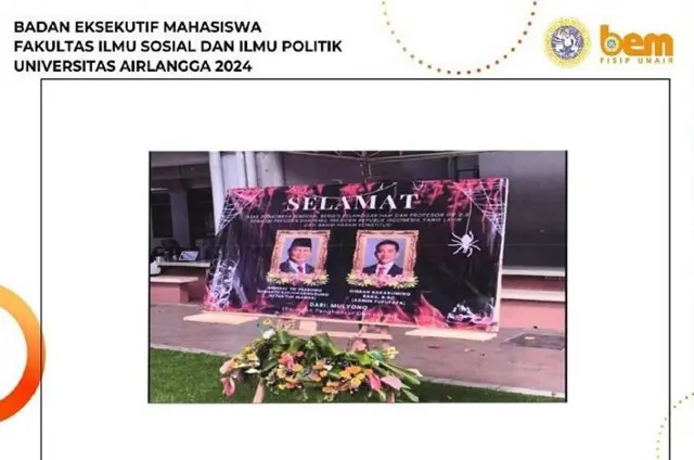 aksi protes mahasiswa