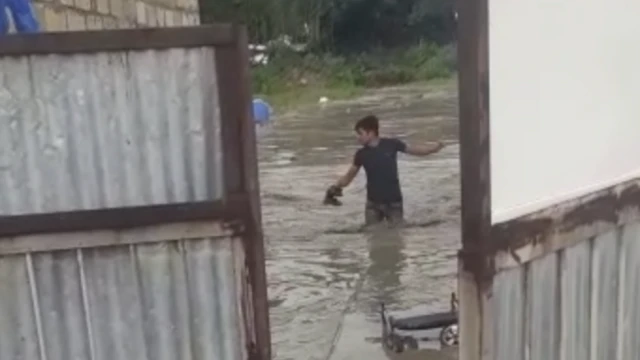 Aşağı Ağcakənd, Goranboy, sel