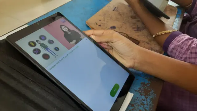 ట్యాబ్ ద్వారా పాఠాలు