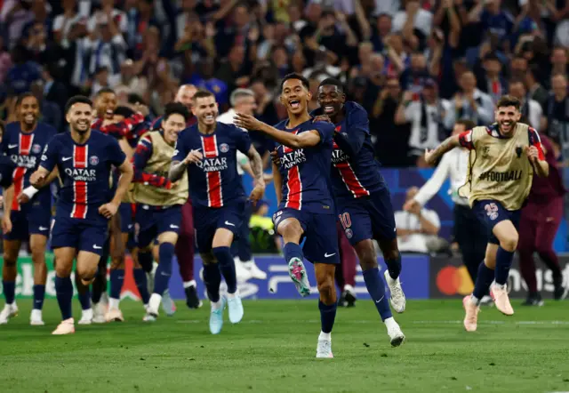 psž, pari sen žermen je šampion evrope, psž, finale lige šampiona psž - inter