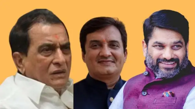 महादेवराव महाडिक, धनजंय महाडिक आणि सतेज पाटील