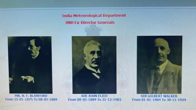 భారత వాతావరణ శాఖ డైరెక్టర్లు 