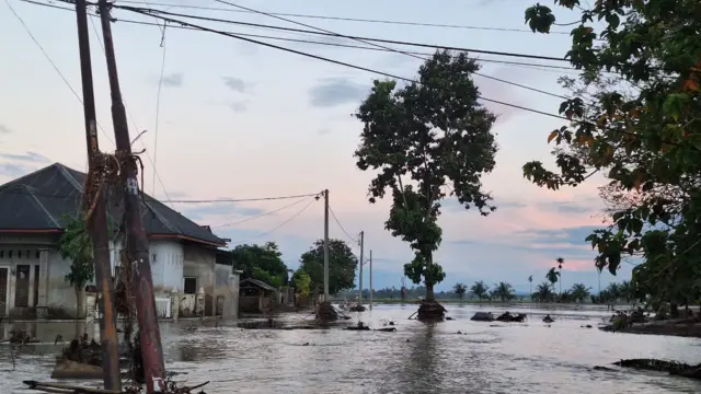 Banjir sumatra, aceh, pidie jaya