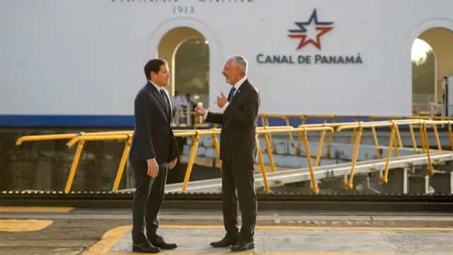 marco rubio en el canal de panamá 