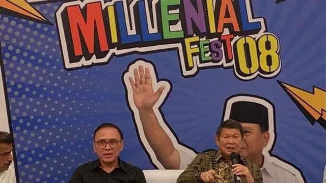 Hashim Djojohadikusumo (tengah) membocorkan nama-nama terkuat cawapres Prabowo di 2024.
