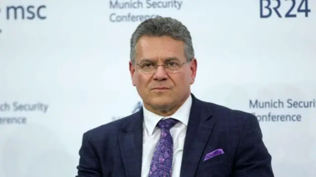 ماروس سفکویچ، کمیسر تجارت اتحادیه اروپا