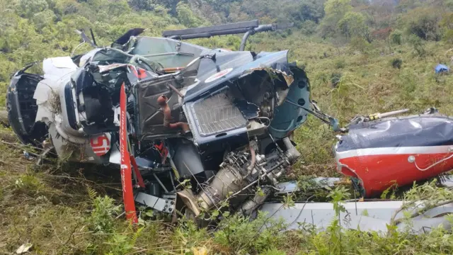 हेलिकप्टर दुर्घटना