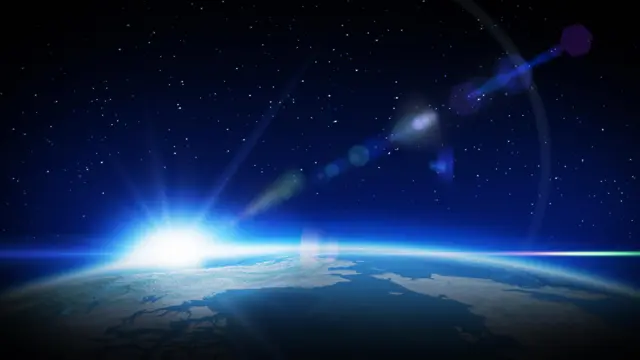 अवकाशातून दिसणारी पृथ्वी