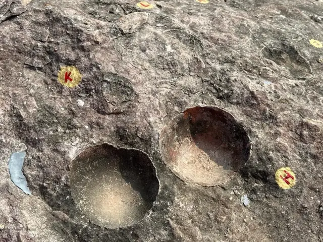 যেই স্থান থেকে ডাইনোসরে ডিমের জীবাশ্ম পাওয়া গিয়েছে।