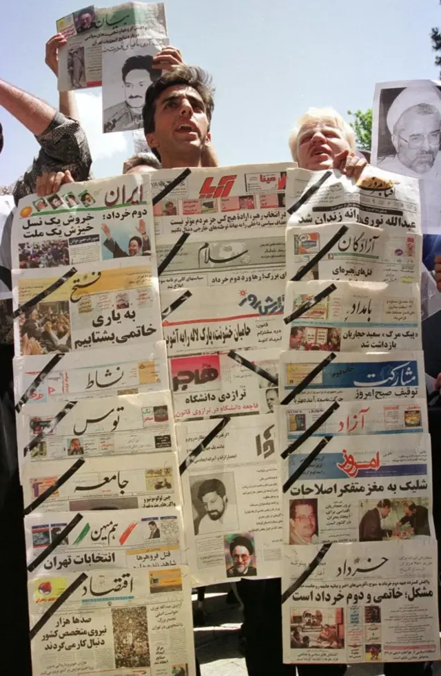 روزنامه های دوم خرداد