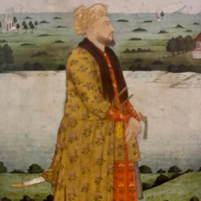 मुर्शिदाबादचे नवाब सिराजुद्दौला यांचं एक पेंटिंग
