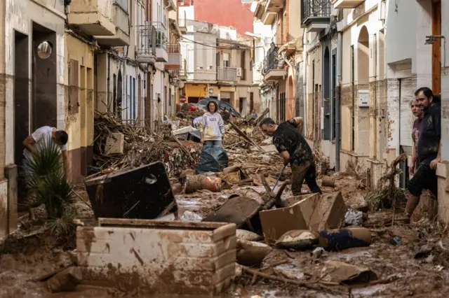 Paiporta, el epicentro de la tragedia en Valencia