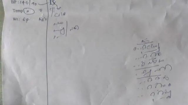 ప్రిస్క్రిప్షన్లు