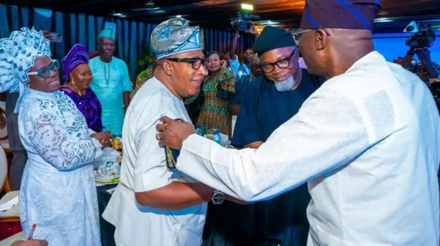 Aworan Adebayo Salami ati Gomina Sanwo-Olu