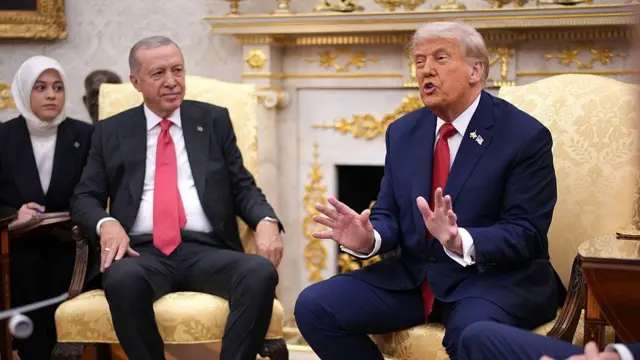 Erdoğan ve Trump Oval Ofis'te