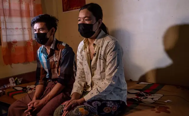 મ્યાનમારના યુદ્ધ પીડિત નાગરિકો