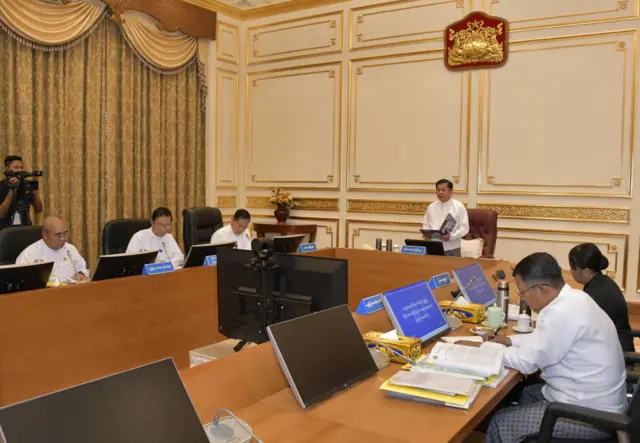 အမျိုးသားစီမံကိန်းကော်မရှင်အစည်းအဝေးနဲ့ ဘဏ္ဍာရေးဆိုင်ရာကော်မရှင်အစည်းအဝေးကို မနေ့က ပြုလုပ်ခဲ့ကြတာပါ။