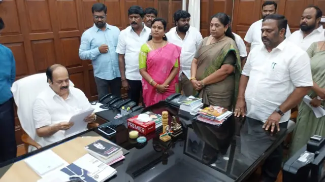 TVK, AIADMK, MLA, Speaker, JCD Prabakar, Maragadam kumaravel, Jayakumar, sathyabama